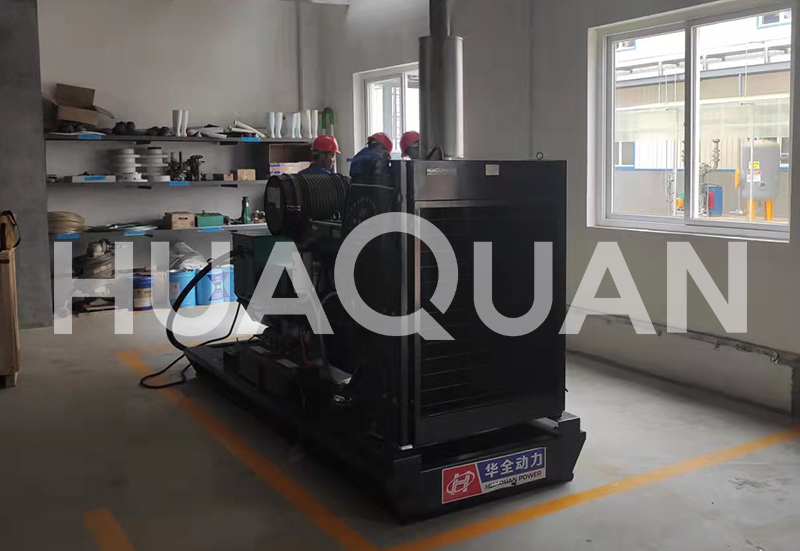 山東金屬開采業650kW發電機組電站項目