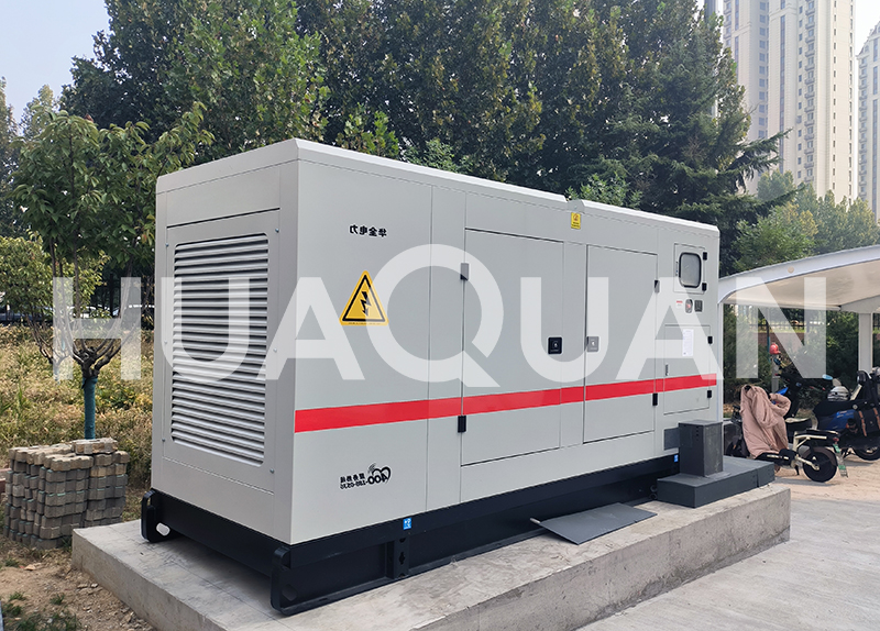 山東濱州市公共管理行業400kW發電機組電站項目