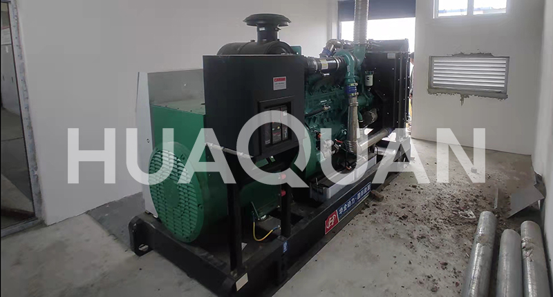 江蘇鹽城某初級中學450kW發電機組電站項目