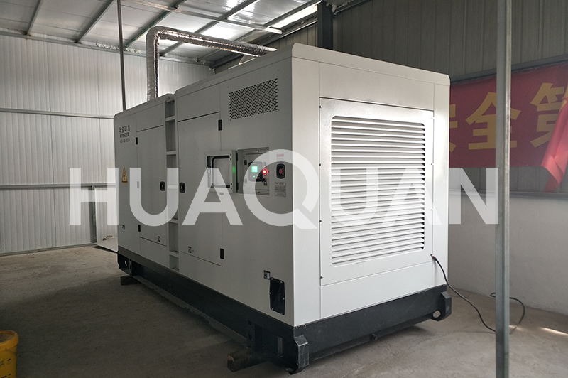 山東省青島平度某學(xué)校400kW靜音型發(fā)電機組電站項目